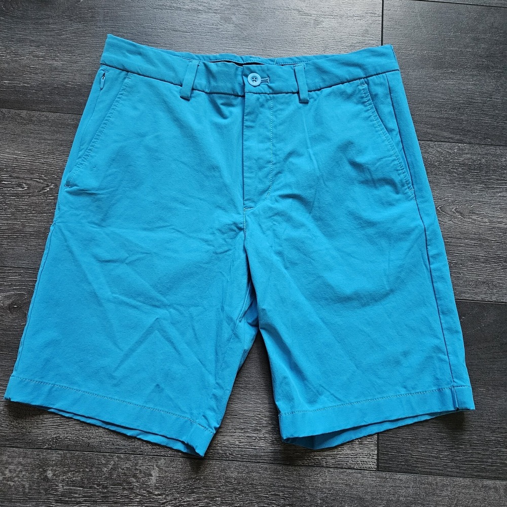 Vineyard Vines On The Go Golf Shorts Mens 28 Blue Water Repellent Stretch - Picture 1 of 7